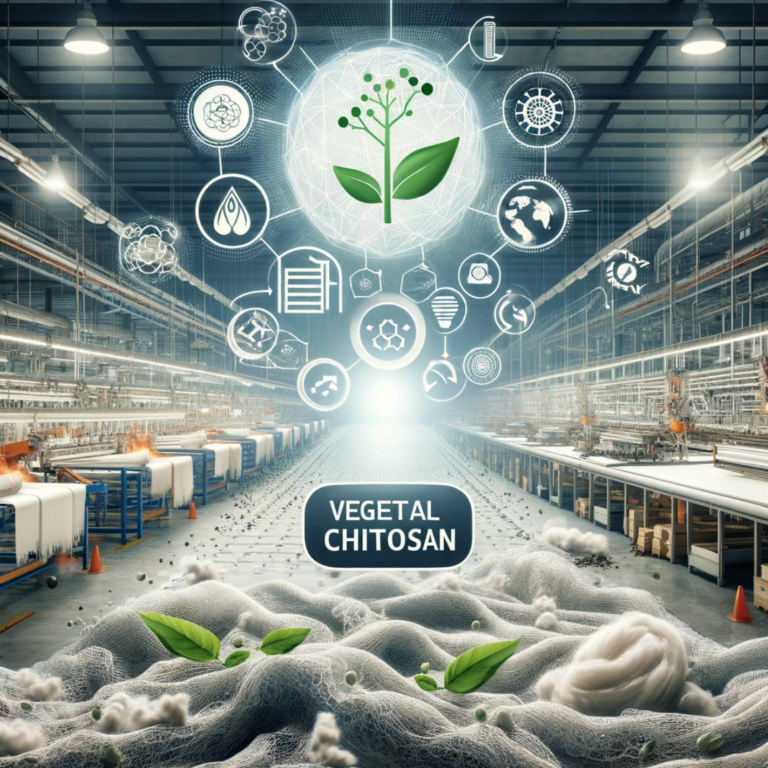 vegetal chitosan for textiles