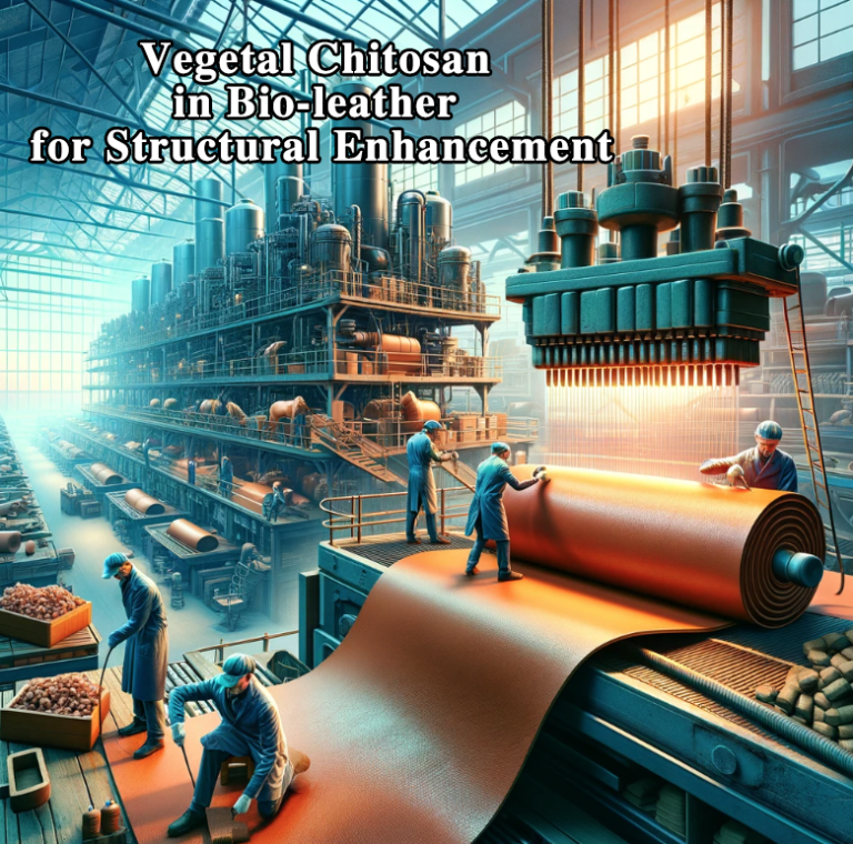 vegetal chitosan for bio-leather